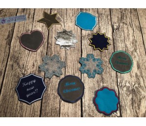 Stickserie ITH - Untersetzer Basic